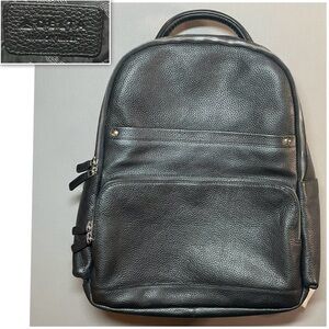 NEW Delta Million Miler Pebbled Leather Backpack; NO EXTERIOR BRANDING; ROYCE NY